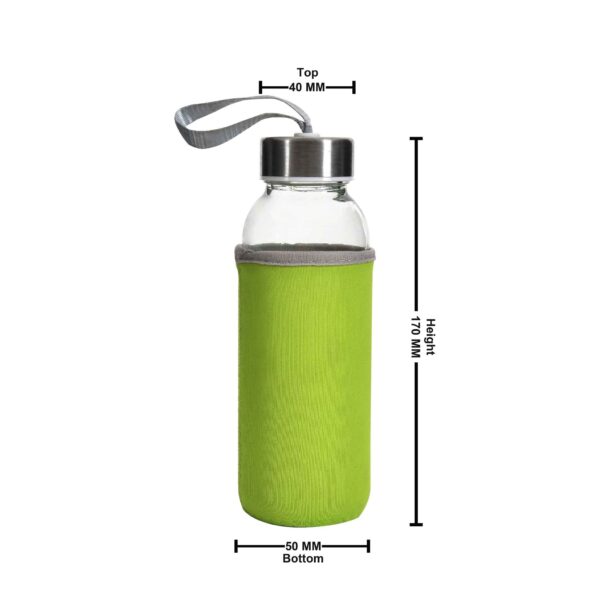 Glass Bottle with Cover 300ml - Image 5