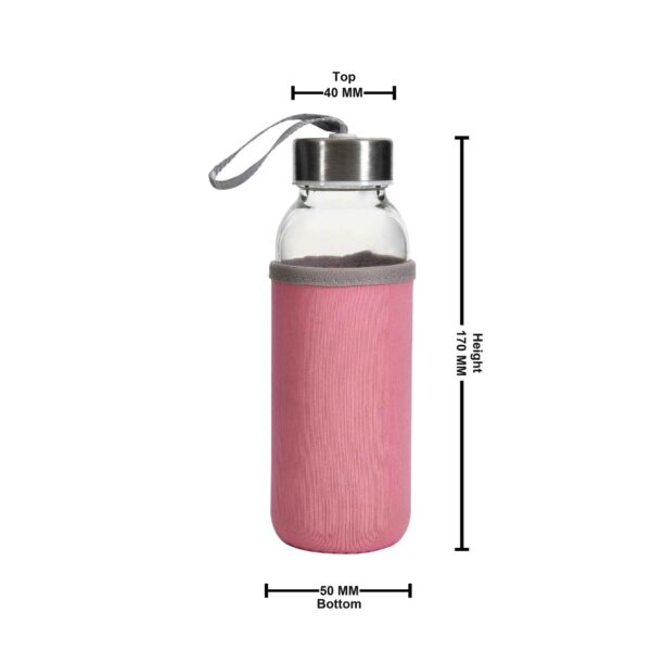 Glass Bottle with Cover 300ml - Image 9