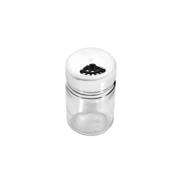 Glass 12pc spice jar set - Image 3