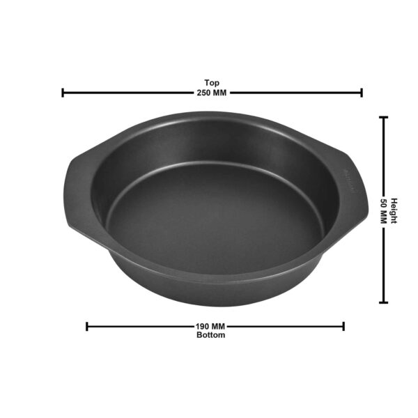 1pc Metal Cake Mould 1000ml - Image 3