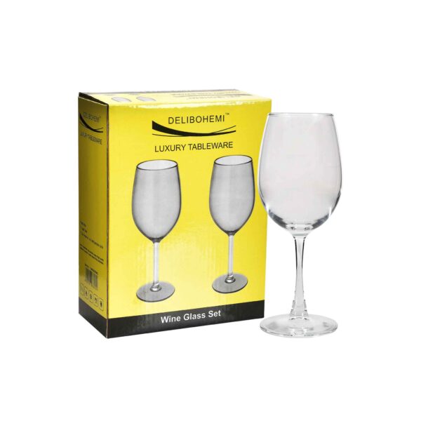 Wine Glass Set of 2pcs 350ml - Image 4