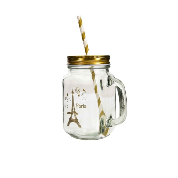 Glass mason jar 2pc set 450ml - Image 21