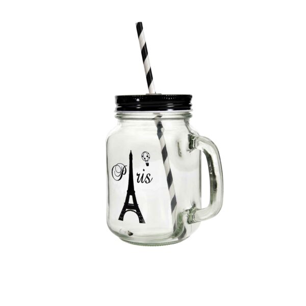 Glass mason jar 2pc set 450ml - Image 15