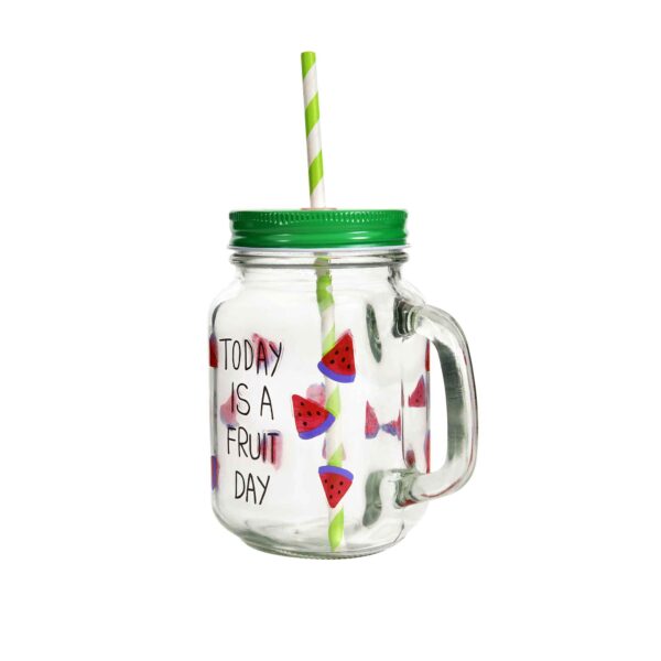 Glass mason jar 2pc set 450ml - Image 7