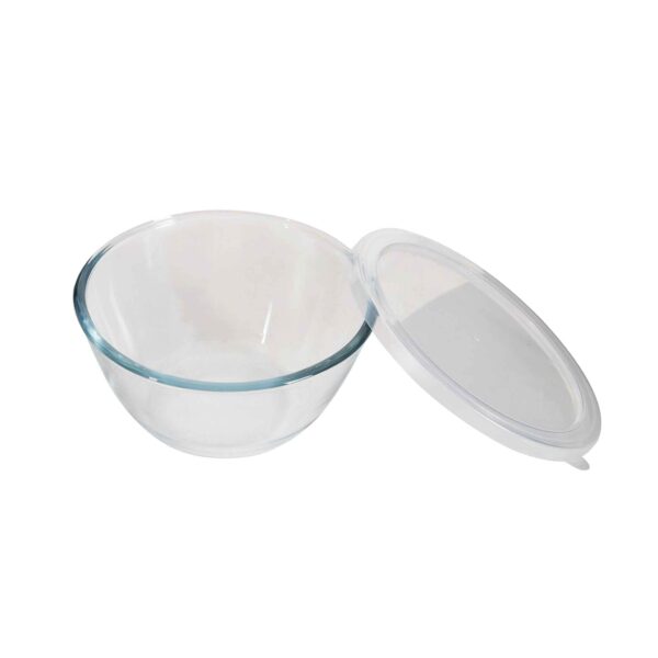 100% Borosilicate Mixing Bowl 1050ml - Image 2