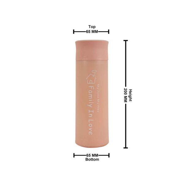 1pc Travel Glass Bottle 450ml - Image 2