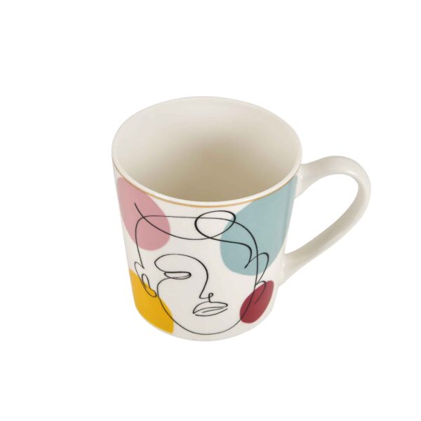 1pc Fine Ceramic Mug 400ml - Image 5