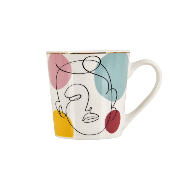 1pc Fine Ceramic Mug 400ml - Image 4