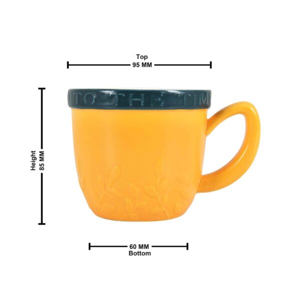 1pc Fine Ceramic Mug 300ml - Image 5
