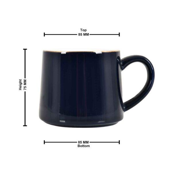 1pc Fine Ceramic Mug 300ml - Image 3