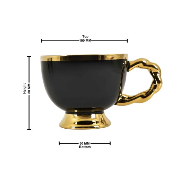 1pc Fine Ceramic Mug 300ml - Image 4