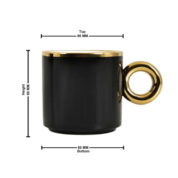 1pc Fine Ceramic Mug 270ml - Image 3