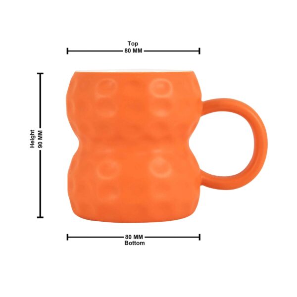 1pc Fine Ceramic Mug 350ml - Image 4