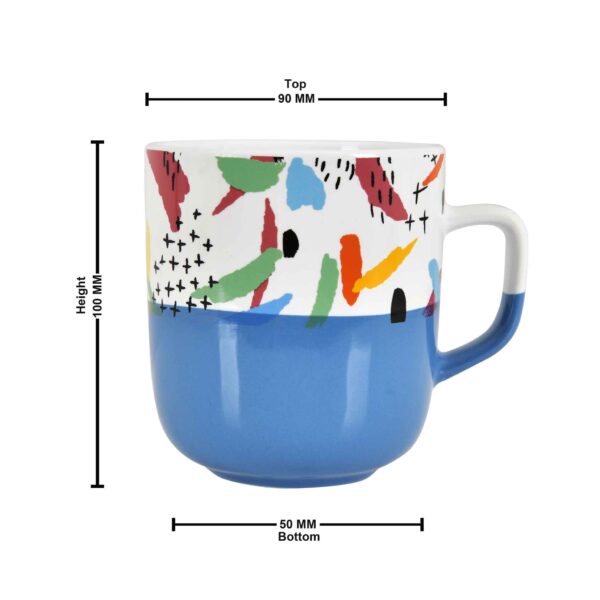 1pc Fine Ceramic Mug 400ml - Image 6