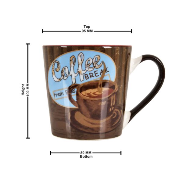 1pc Fine Ceramic Mug 400ml - Image 9