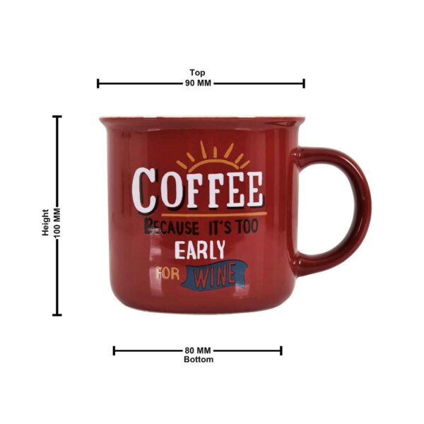 1pc Fine Ceramic Mug 400ml (Copy) - Image 5