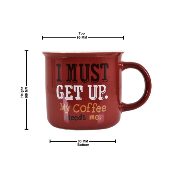 1pc Fine Ceramic Mug 400ml (Copy) - Image 4