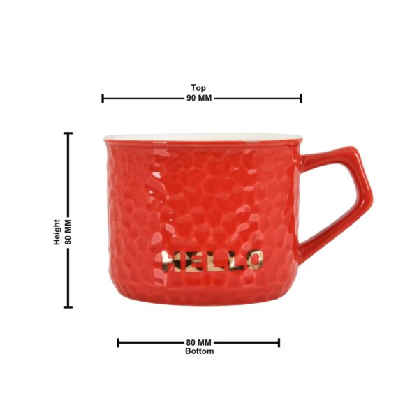 1pc Fine Ceramic Mug 300ml - Image 3