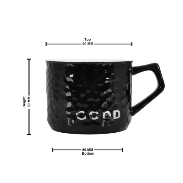1pc Fine Ceramic Mug 300ml - Image 2