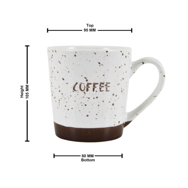 DELIBOHEMI 1pc Fine Ceramic Mug 400ml - Image 4