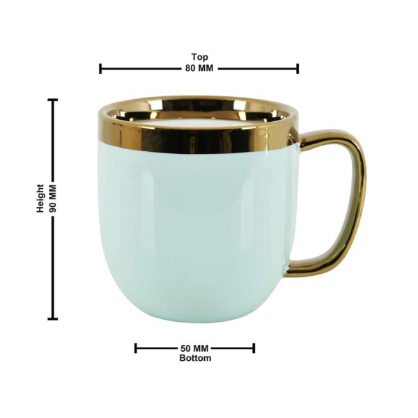 1pc Fine Ceramic Mug 320ml - Image 4